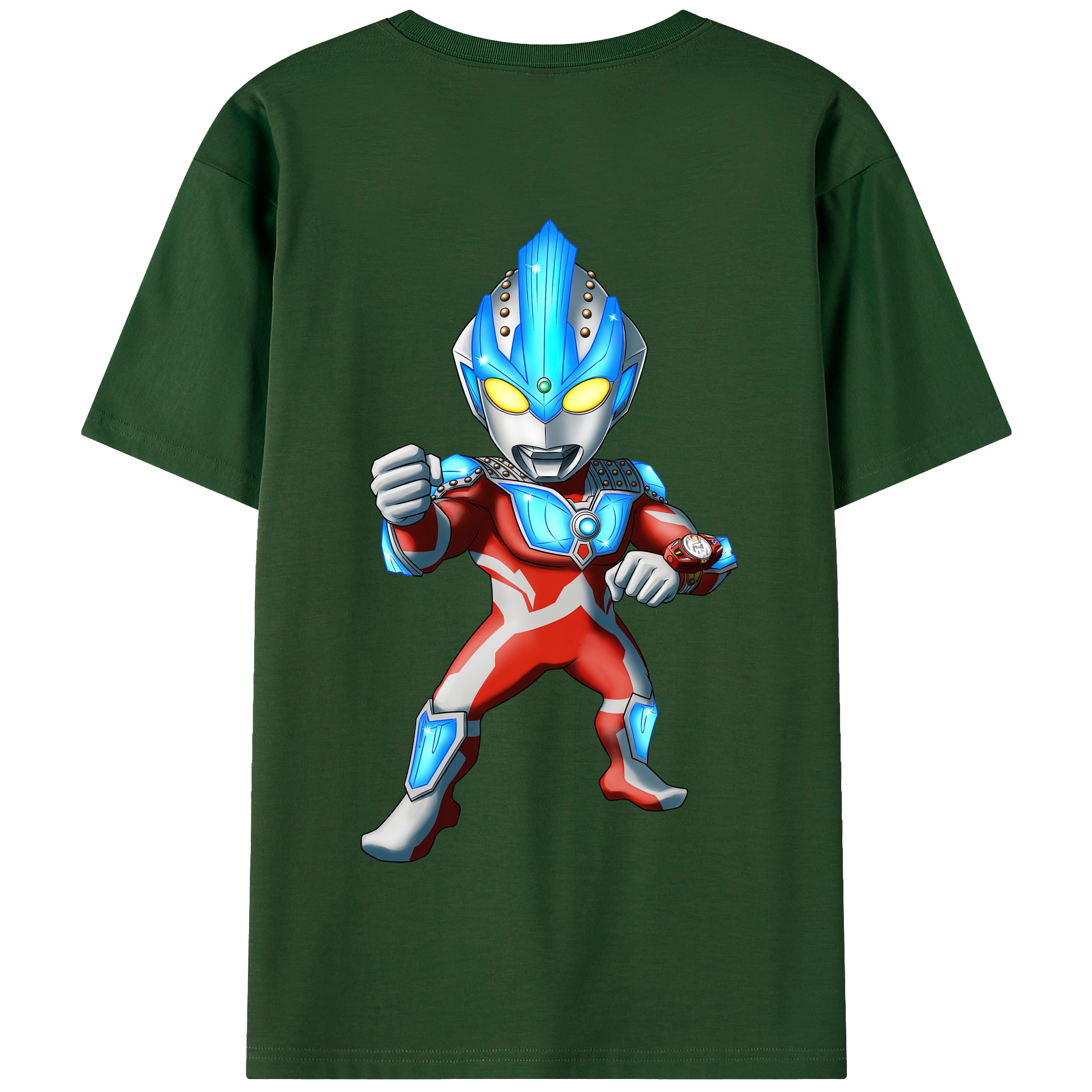 （画像用） ウルトラマン Ultraman 綿100％半袖Tシャツ（背面プリント）